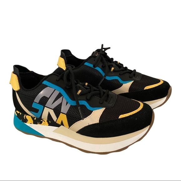 Skechers Heydayz Marathon Running Shoes/Sneakers 155491-BKMT size 8 NWT BLACK - Picture 2 of 7